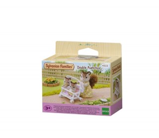 SYLVANIAN PODWOJNY WOZEK SPACEROWY 4533 PUD6