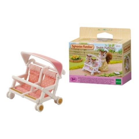 SYLVANIAN PODWOJNY WOZEK SPACEROWY 4533 PUD6