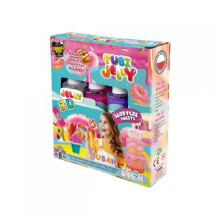 TU3317 ZESTAW TUBI JELLY 3 KOLORY SŁODYCZE
