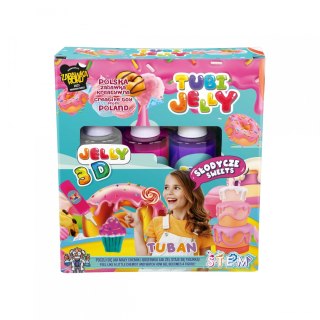 TU3317 ZESTAW TUBI JELLY 3 KOLORY SŁODYCZE