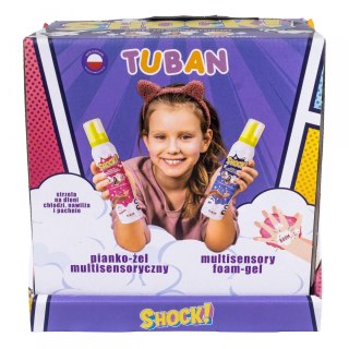 TU3408 DISPLAY SHOCK MULTISENSORYCZNY PIANKO-ŻEL MIX 15 SZT. x 200 ml