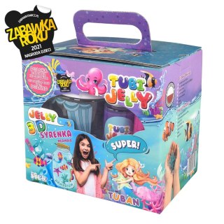ZESTAW TUBI JELLY 6 KOLORÓW MAŁE AKWARIUM SYRENKA