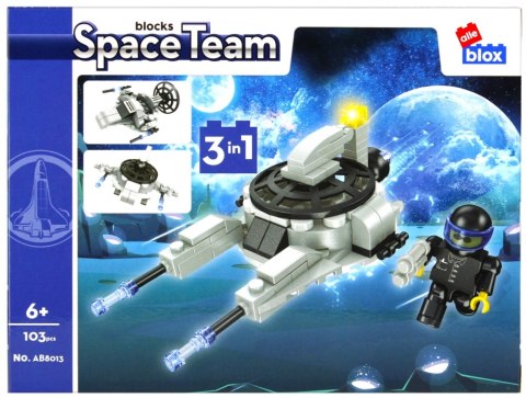Klocki konstrukcyjne 103 elementy Space alleBLOX 492883