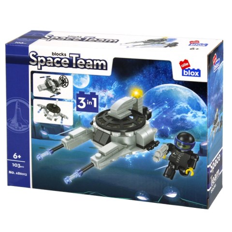 Klocki konstrukcyjne 103 elementy Space alleBLOX 492883