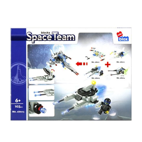 Klocki konstrukcyjne 103 elementy Space alleBLOX 492883