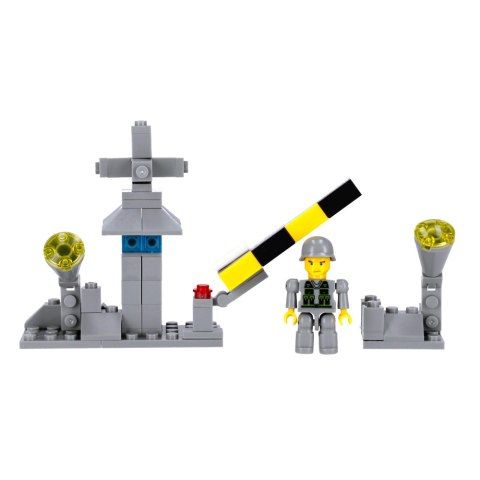 Klocki konstrukcyjne 104 elementy Military alleBLOX 492847