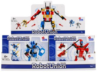 Klocki konstrukcyjne 105-115 elementów Robot display alleBLOX 492903
