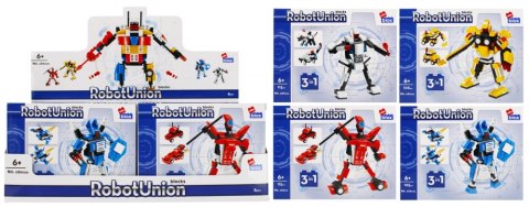Klocki konstrukcyjne 105-115 elementów Robot display alleBLOX 492903