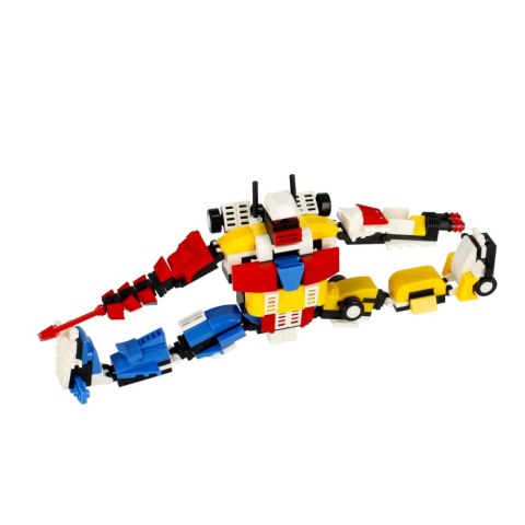 Klocki konstrukcyjne 105-115 elementów Robot display alleBLOX 492903