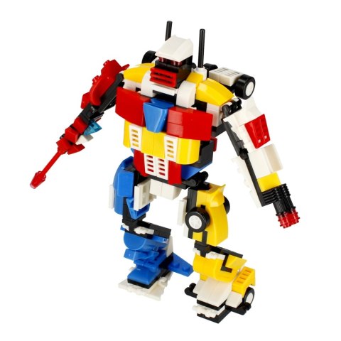 Klocki konstrukcyjne 105-115 elementów Robot display alleBLOX 492903
