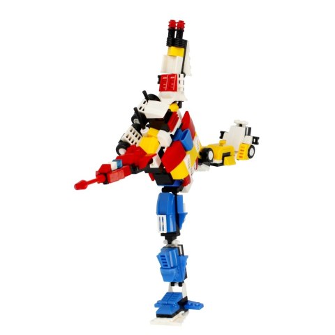 Klocki konstrukcyjne 105-115 elementów Robot display alleBLOX 492903