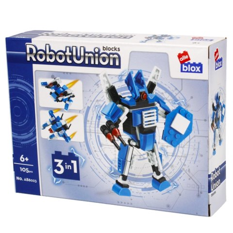 Klocki konstrukcyjne 105 elementów Robot alleBLOX 492899