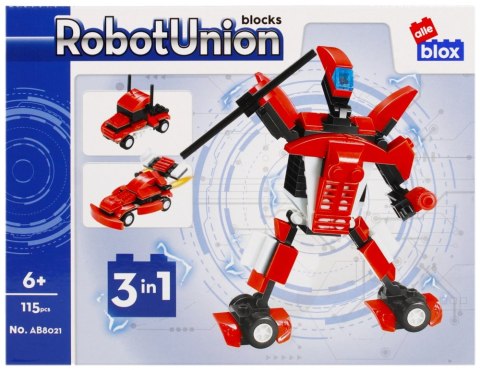 Klocki konstrukcyjne 115 elementów Robot alleBLOX 492895