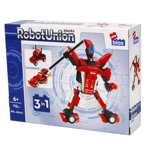 Klocki konstrukcyjne 115 elementów Robot alleBLOX 492895