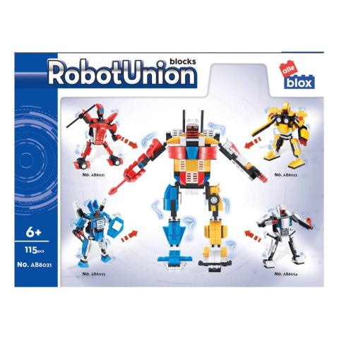 Klocki konstrukcyjne 115 elementów Robot alleBLOX 492895