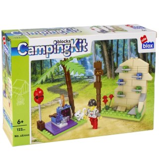 Klocki konstrukcyjne 122 elementy Kamping alleBLOX 492763