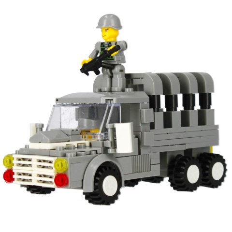 Klocki konstrukcyjne 169 elementów Military alleBLOX 492864