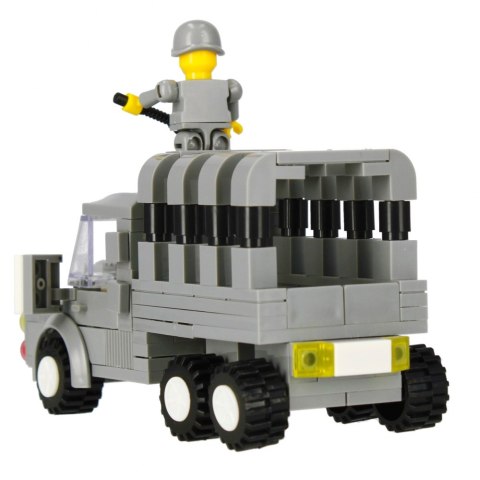 Klocki konstrukcyjne 169 elementów Military alleBLOX 492864