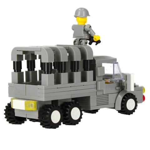 Klocki konstrukcyjne 169 elementów Military alleBLOX 492864