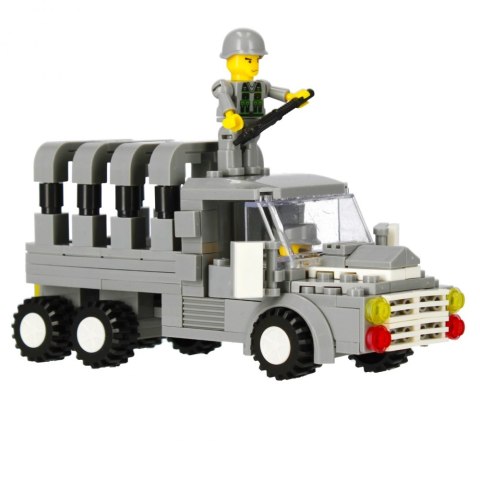 Klocki konstrukcyjne 169 elementów Military alleBLOX 492864