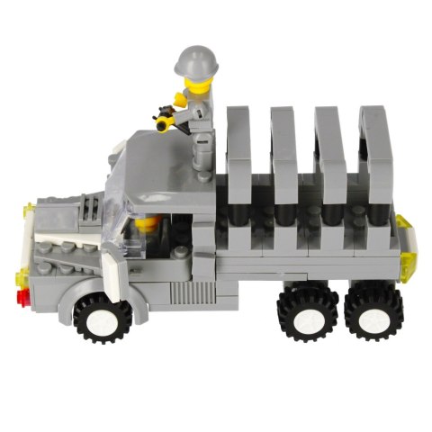 Klocki konstrukcyjne 169 elementów Military alleBLOX 492864