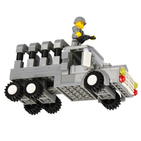 Klocki konstrukcyjne 169 elementów Military alleBLOX 492864