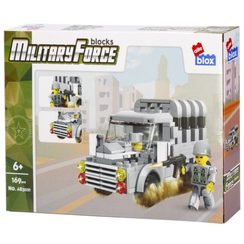 Klocki konstrukcyjne 169 elementów Military alleBLOX 492864