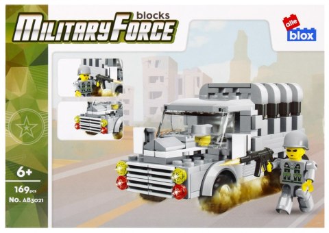 Klocki konstrukcyjne 169 elementów Military alleBLOX 492864