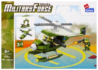 Klocki konstrukcyjne 170 elementów Military alleBLOX 492838