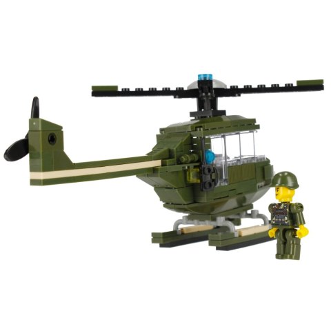 Klocki konstrukcyjne 170 elementów Military alleBLOX 492838