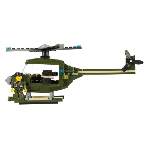 Klocki konstrukcyjne 170 elementów Military alleBLOX 492838