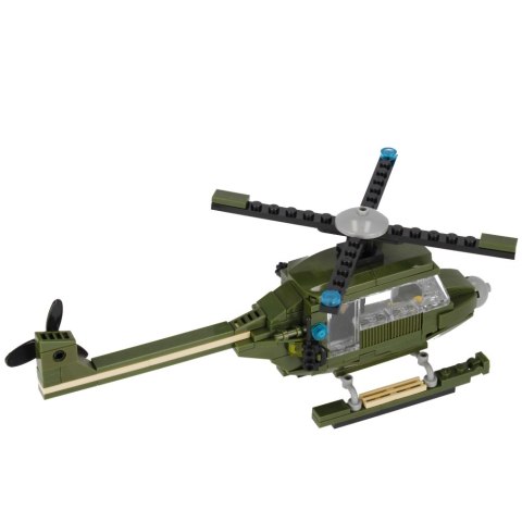 Klocki konstrukcyjne 170 elementów Military alleBLOX 492838