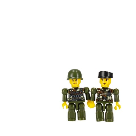 Klocki konstrukcyjne 170 elementów Military alleBLOX 492838