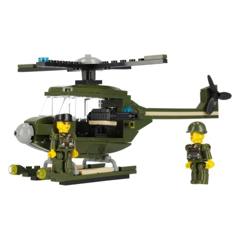 Klocki konstrukcyjne 170 elementów Military alleBLOX 492838