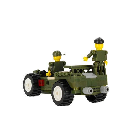 Klocki konstrukcyjne 180 elementów Military alleBLOX 492828