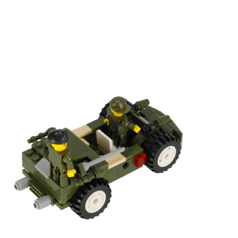 Klocki konstrukcyjne 180 elementów Military alleBLOX 492828