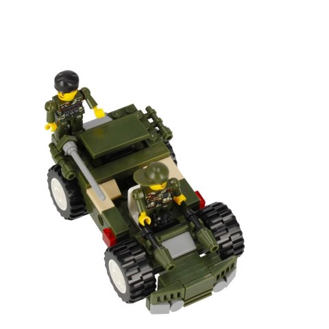 Klocki konstrukcyjne 180 elementów Military alleBLOX 492828
