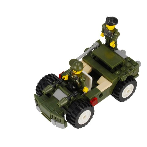 Klocki konstrukcyjne 180 elementów Military alleBLOX 492828