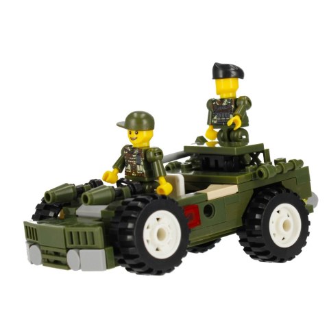 Klocki konstrukcyjne 180 elementów Military alleBLOX 492828