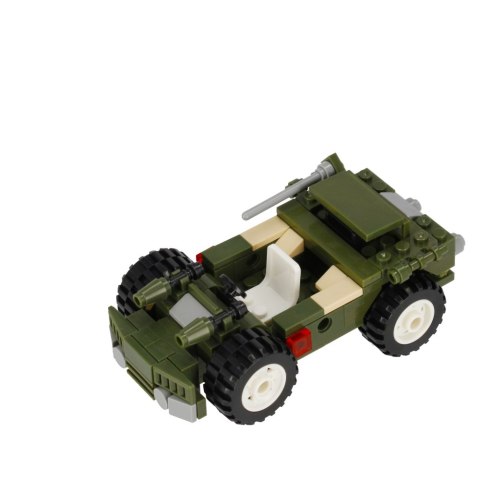 Klocki konstrukcyjne 180 elementów Military alleBLOX 492828