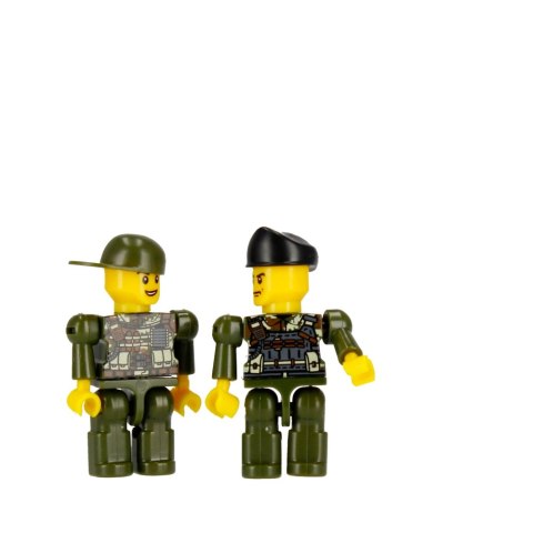 Klocki konstrukcyjne 180 elementów Military alleBLOX 492828