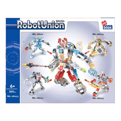 Klocki konstrukcyjne 201 elementów Robot alleBLOX 492917