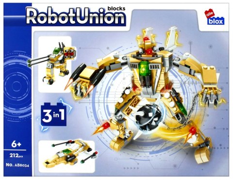 Klocki konstrukcyjne 212 elementów Robot alleBLOX 492918
