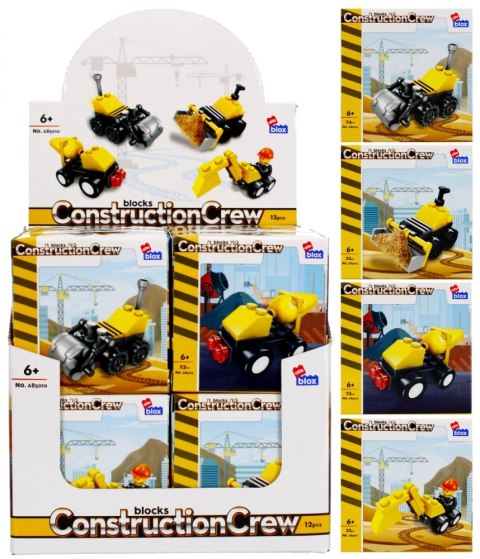 Klocki konstrukcyjne 22-24 elementy Budowa display alleBLOX 492805