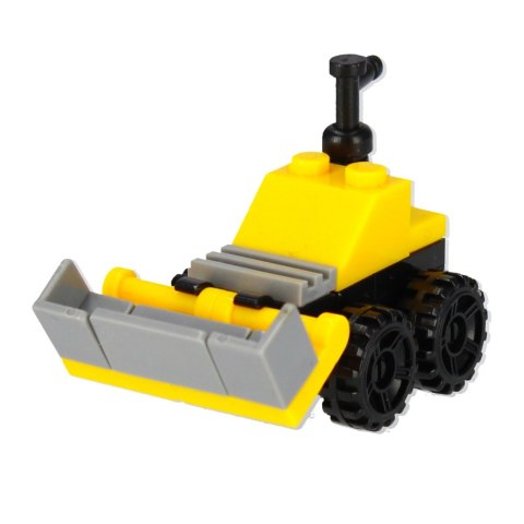 Klocki konstrukcyjne 22 elementy Budowa Spychacz alleBLOX 492795