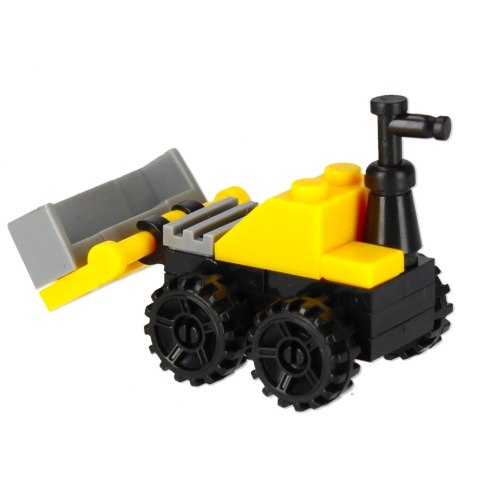 Klocki konstrukcyjne 22 elementy Budowa Spychacz alleBLOX 492795