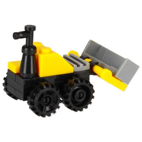 Klocki konstrukcyjne 22 elementy Budowa Spychacz alleBLOX 492795