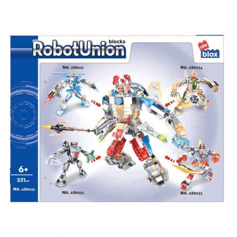 Klocki konstrukcyjne 221 elementów Robot alleBLOX 492916