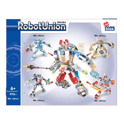 Klocki konstrukcyjne 223 elementy Robot alleBLOX 492915