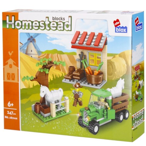 Klocki konstrukcyjne 247 elementów Farma alleBLOX 492765